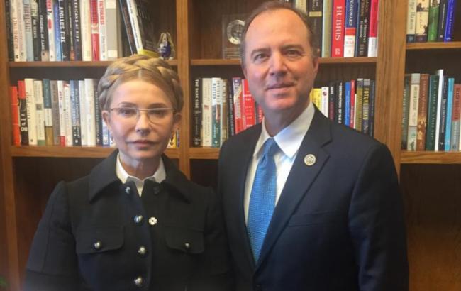 Тимошенко зустрілася з конгресменом Адамом Шиффом