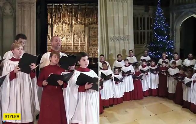 Любимый хор Елизаветы&nbsp;II исполнил&nbsp;"Щедрик" Леонтовича (видео)
