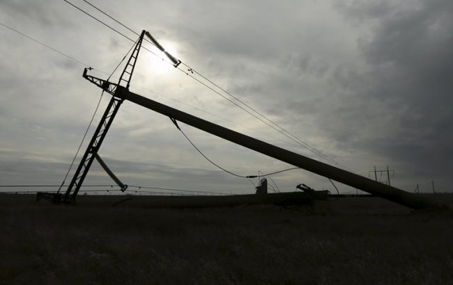 Часть оккупированного Крыма осталась без света