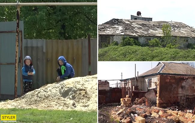 Подвиг местных и месть оккупантов: как живет село на руинах Луганского аэропорта (видео)