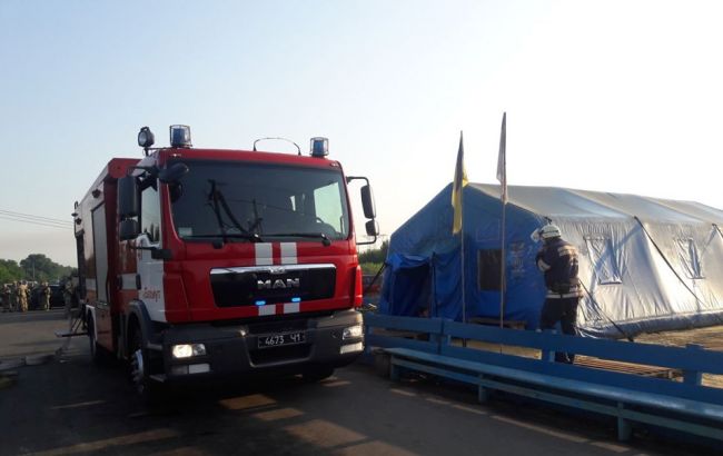 На КПВВ "Майорское" обнаружили взрывчатку