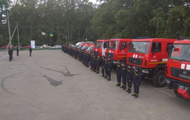 Спасатели в Умани перешли на усиленный режим