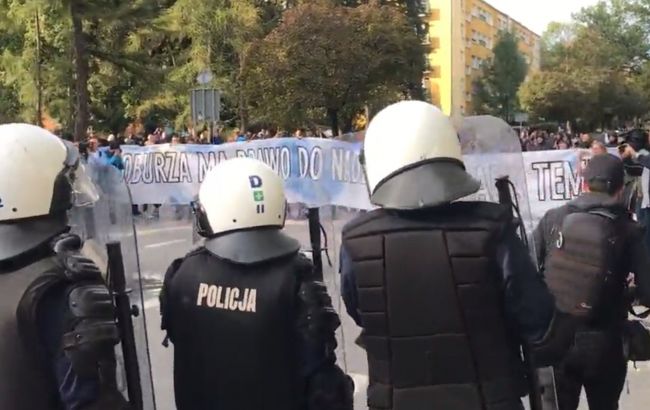 На Марше равенства в Люблине полиция применила водомет и газ&nbsp;