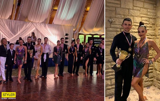 Украинские танцоры заняли первое место на престижном международном турнире (фото)