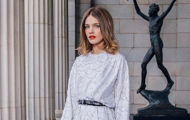 Наталя Водянова показала бездоганну фігуру в стильному костюмі і розкрила секрети стрункості