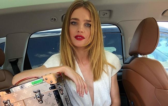 Смело! Наталья Водянова удивила ярким макияжем и откровенным нарядом