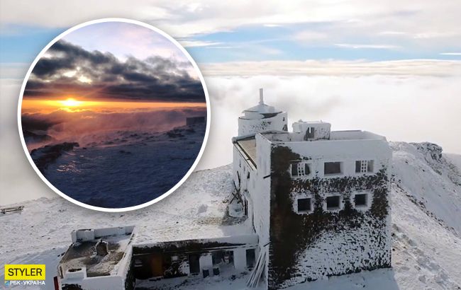 Невероятная красота: появились впечатляющие фото зимних Карпат