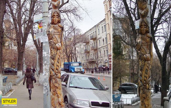 В центре Киева уничтожили знаменитую скульптуру
