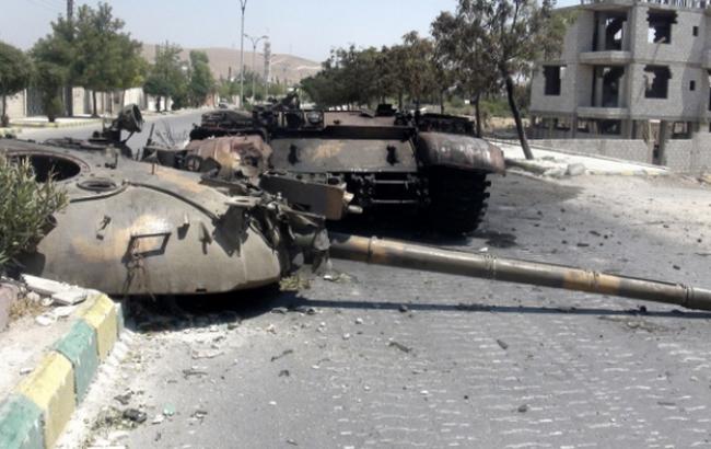 Жертвами боев возле сирийского Алеппо стали по меньшей мере 120 человек