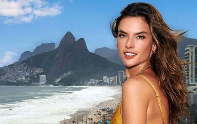 В брюках клеш и бюстгальтере: Алессандра Амбросио похвасталась стройным телом в необычном наряде