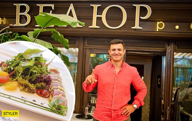 Опубликованы цены из скандального ресторана Тищенко: не для простых смертных