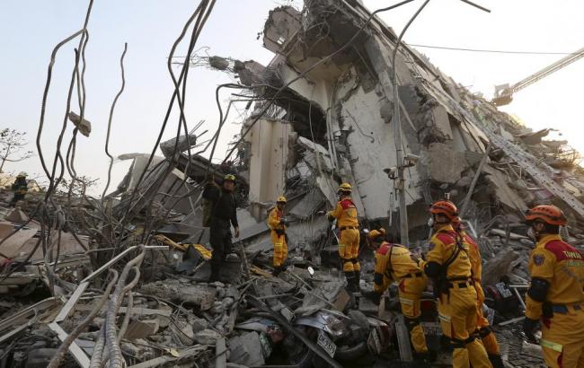 Число жертв землетрясения на Тайване достигло 108 человек