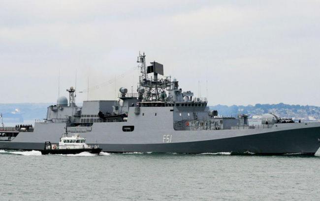 Россия направила в Средиземное море корабль с крылатыми ракетами