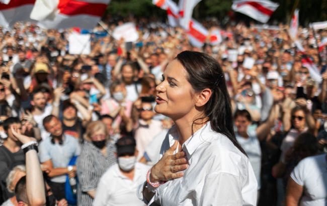 Тихановская заявила, что не будет принимать участия в протестах