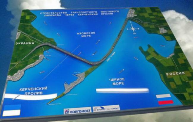 Росавтодор выдал разрешение на строительство моста через Керченский пролив