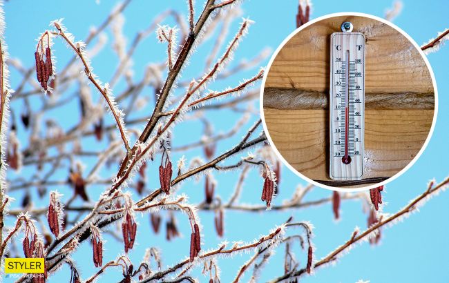 В Україну йдуть морози: де і коли похолодає до -3 (карта)