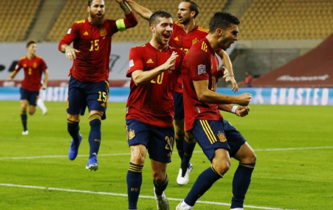 Сборная Испании разгромила Германию в Лиге наций