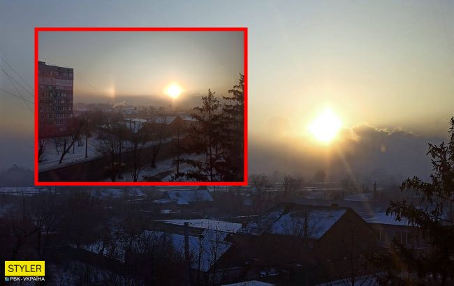 В небе над Кривым Рогом заметили редкое природное явление:&nbsp;действительно завораживает