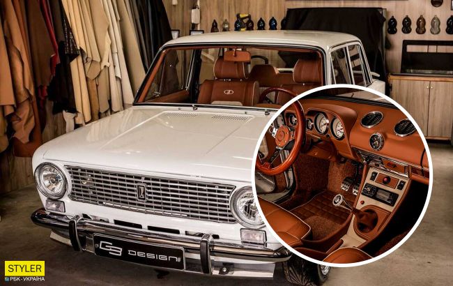 "Копейку" превратили в Майбах: умельцы собрали самый роскошный ВАЗ-2101