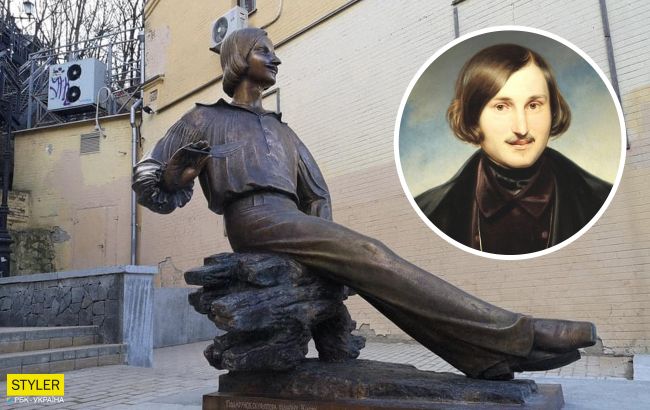 В центре Киева внезапно появился памятник Гоголю: разгорается скандал&nbsp;(видео и фото)