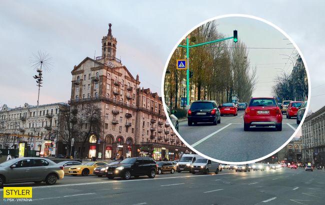 В центре Киева появился необычный светофор: чем он интересен