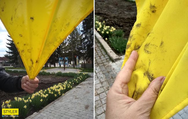 Колишній зек витирав брудні руки об прапор України: слів просто не вистачає (фото)