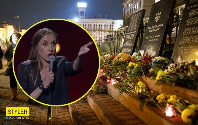 Російський "Жіночий стендап" зібрався з жартами на Майдан: українці лютують