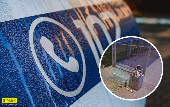 Во Львове трое парней растрощили остановку и пошли пить пиво: чем обернулась выходка (фото)