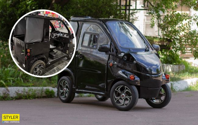 В Киеве показали электромобили украинского производства (фото)