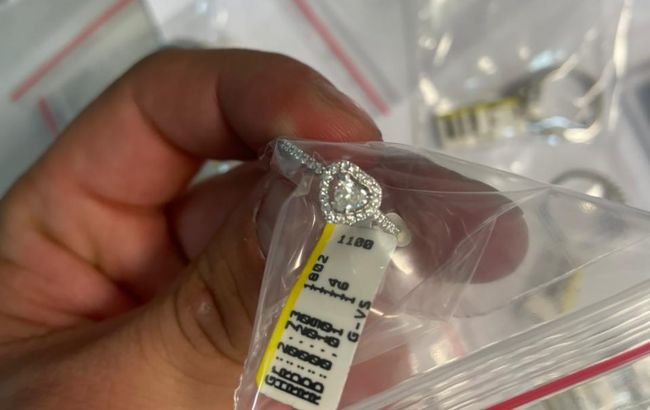 В аеропорту "Бориспіль" затримали чоловіка з діамантами на 2 млн гривень