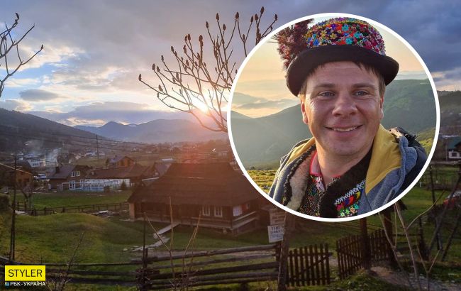 Дмитрий Комаров решил поселиться в Карпатах: где ведущий построит дом
