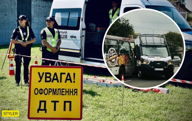 В Луцке авто Нацгвардии столкнулось с маршруткой с пассажирами (фото)