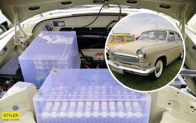 Українець перетворив раритетне радянське авто на стильний електрокар: фото "монстра"