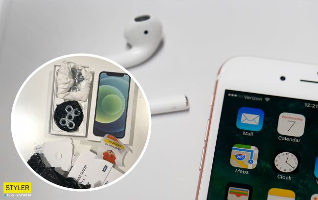 У київському магазині дівчині продали гайки замість нового iPhone (фото)