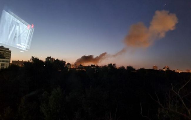 В Белгороде прогремели мощные взрывы, в центре города начался пожар