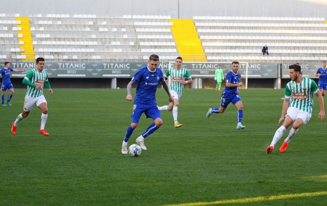 "Динамо" розгромно програло перший спаринг зими