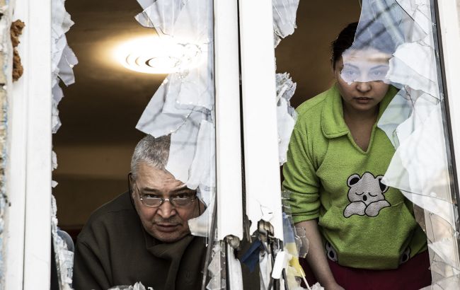 Последствия обстрелов нескольких районов Киева: фоторепортаж