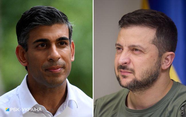 Зеленский обсудил украинскую формулу мира с Сунаком