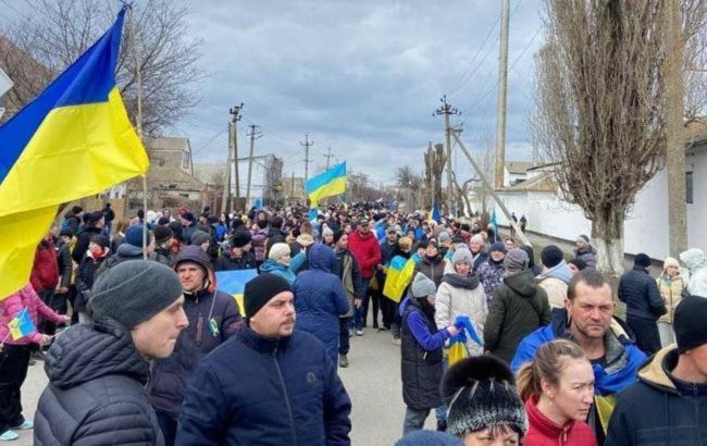 На митинге в Мелитополе похитили местную активистку
