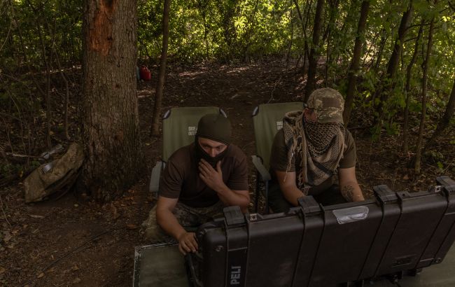 "Приземлили" п&rsquo;ять БПЛА-розвідників. Українські бійці знищили дрони росіян