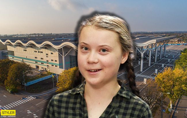 Підступи хакерів: на табло одеського аеропорту "послали" Грету Тунберг