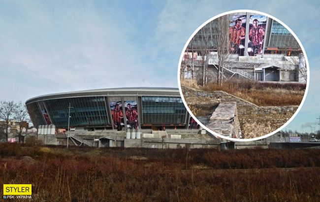 В сети появились плачевные фото "Донбасс Арены" в Донецке