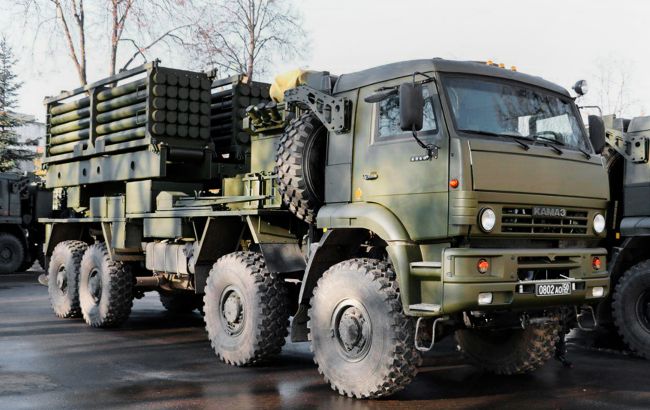 Нацгвардійці знищили рідкісну інженерну машину дистанційного мінування РФ (відео)