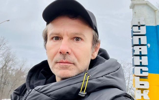 Вакарчук вперше за довгий час показав 77-річну маму (фото)