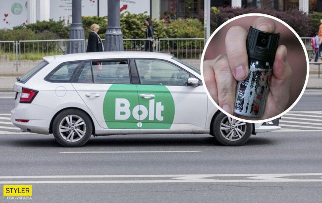 У Києві таксист забризкав балончиком водія і його дівчину через зауваження на дорозі (відео)