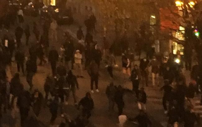 Беспорядки в Брюсселе: задержаны 100 человек