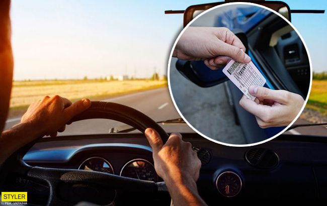 Украинские водители смогут ездить без прав