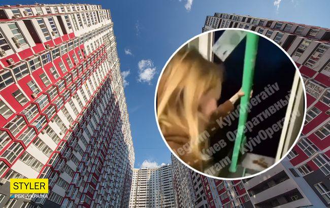 Пьяные в дым девушки выбросили самокат из окна многоэтажки: видео дикого поступка