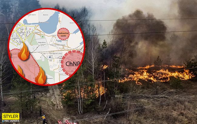 Пожар в Чернобыле скоро достигнет хранилищ радиоактивных отходов: все подробности