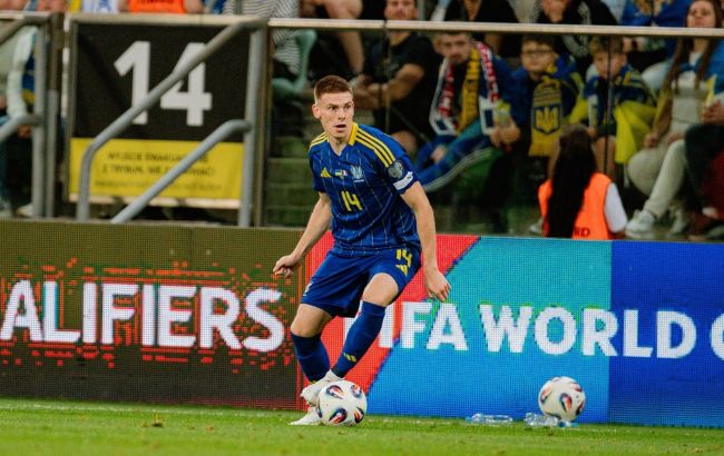 Важливі зміни у збірній України: Очеретько замінює Зубкова на відбір до ЧС-2026